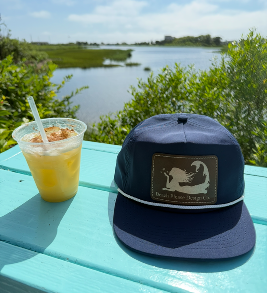 Beach Please Signature Rope Patch Hat