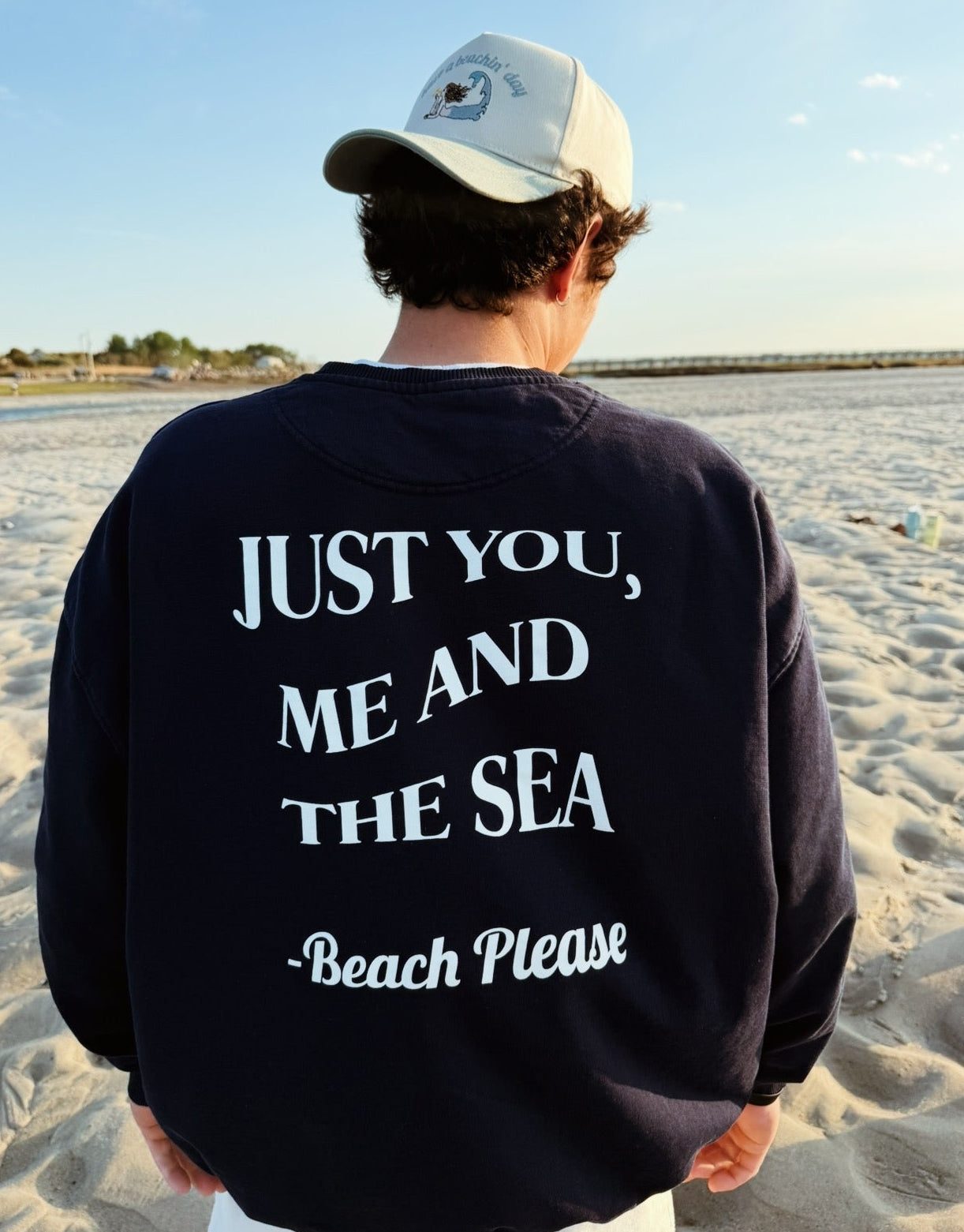 "Just You, Me and the Sea" Crewneck