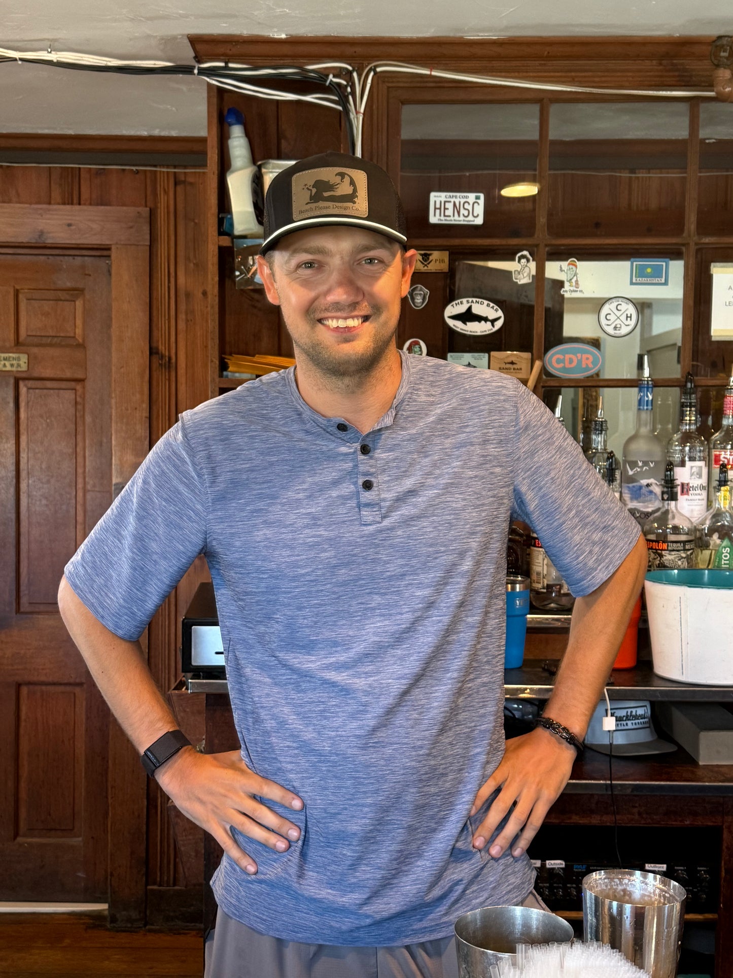 Beach Please Signature Rope Patch Hat